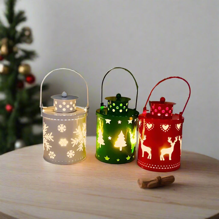 BowLift | LED Festive Glow Lanterns – Enchanting Candle Lights for a Magical Christmas Ambiance