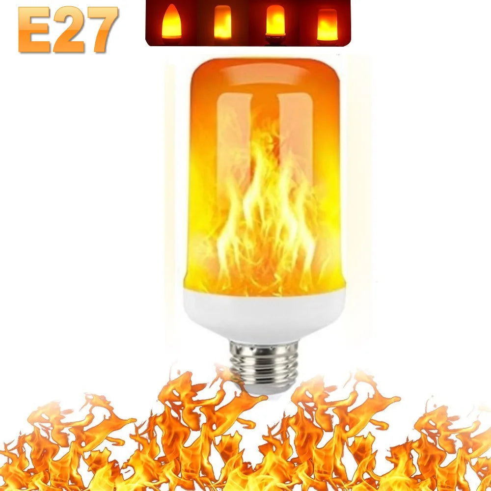 BowLift | LED FLAME LIGHT PARTY LAMP - 4 MODES SIMULATING FIRE