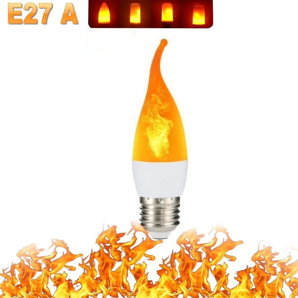 BowLift | LED FLAME LIGHT PARTY LAMP - 4 MODES SIMULATING FIRE
