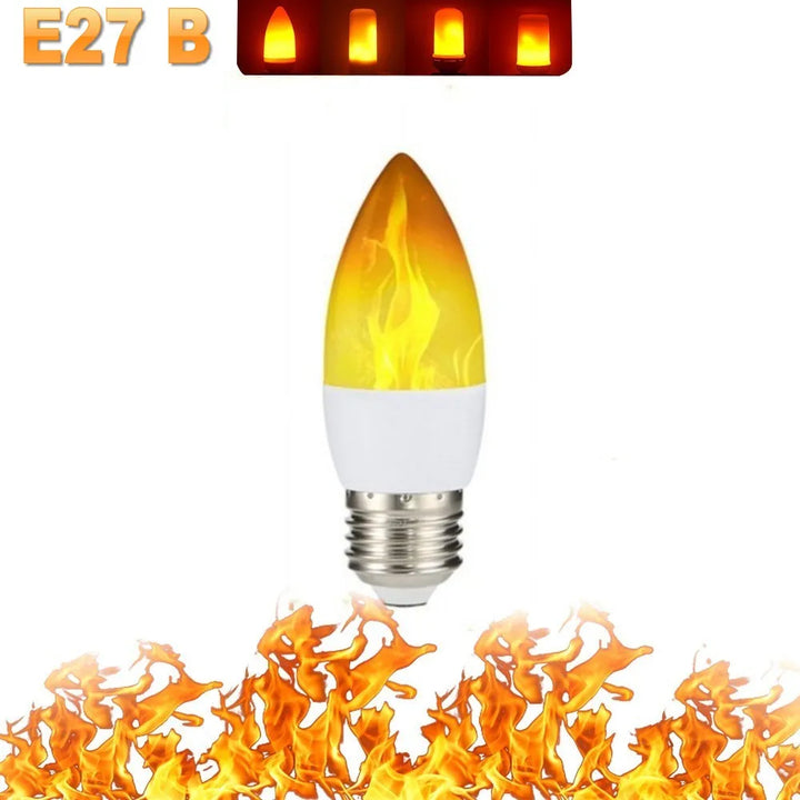 BowLift | LED FLAME LIGHT PARTY LAMP - 4 MODES SIMULATING FIRE