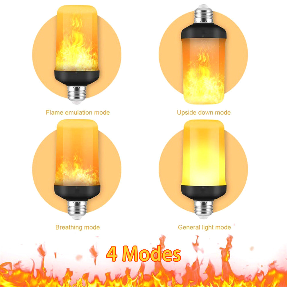 BowLift | LED FLAME LIGHT PARTY LAMP - 4 MODES SIMULATING FIRE