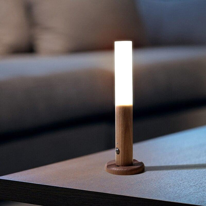 BowLift | Wireless Wooden Wall-Mounted Sconce