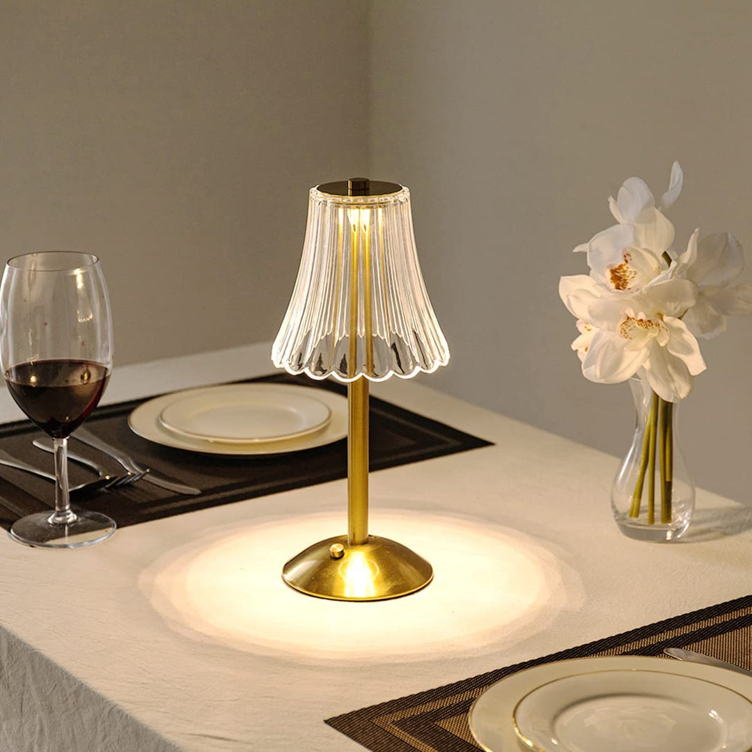 BowLift | LED Retro Table Lamp USB Rechargeable - BrillianceGlow