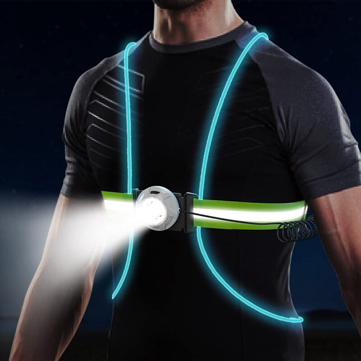 BowLift | LED Safety Vest for Running - ReflectSafe