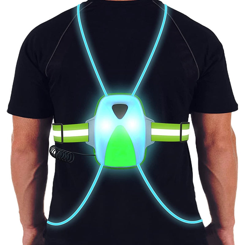 BowLift | LED Safety Vest for Running - ReflectSafe