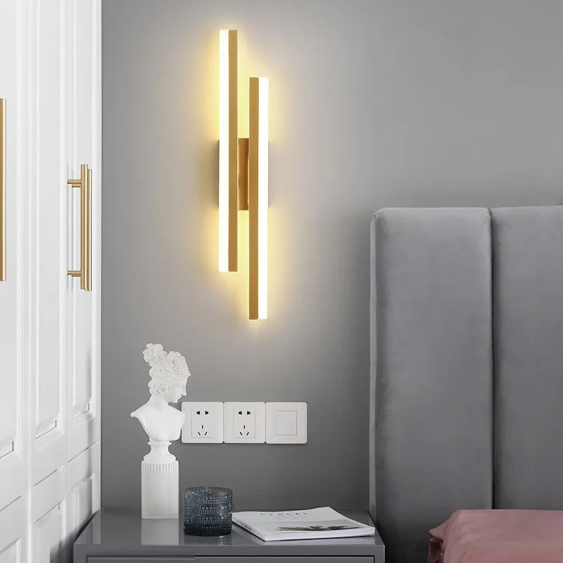 BowLift | DoubliGlow | Minimalistic modern LED wall light