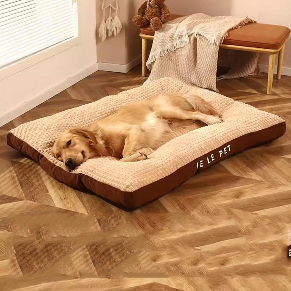 LelePet • Fleece Dog Bed - Dog Bed - BowLift