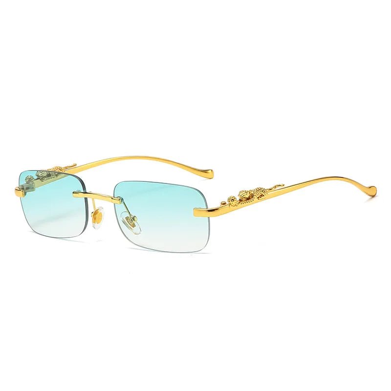 BowLift | LEOPARDVIEW – Stylish Rimless Sunglasses with UV400 Protection