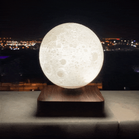 BowLift | Magical Moon Lamp - Enchanting Moon Lamp with Floating Technology and Color Adjustment