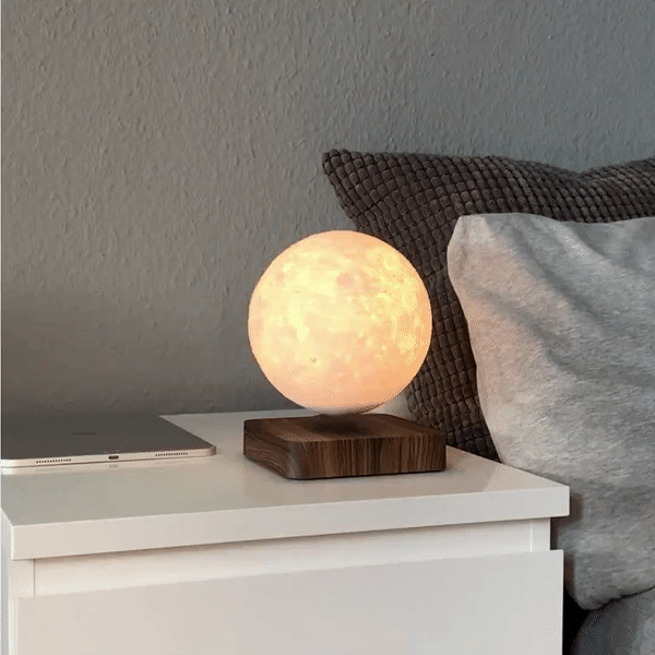 BowLift | Magical Moon Lamp - Enchanting Moon Lamp with Floating Technology and Color Adjustment