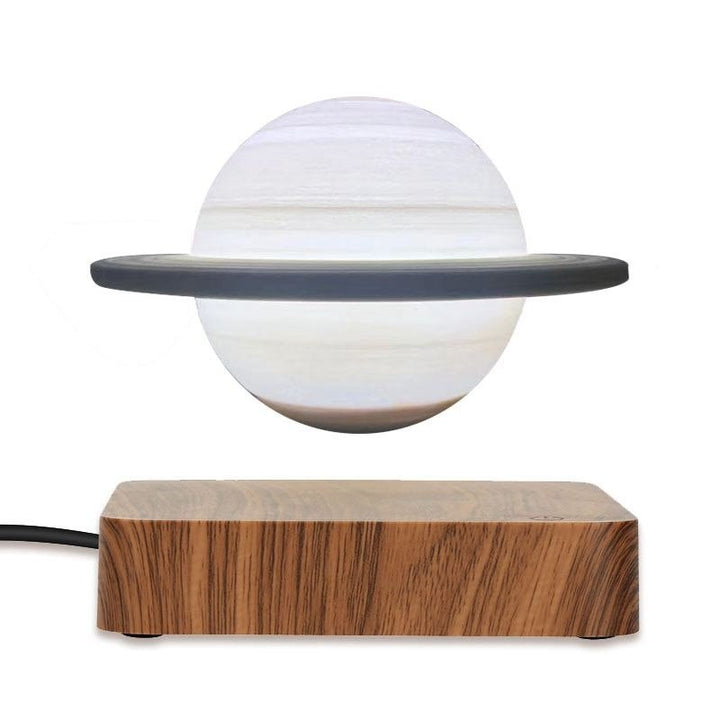 BowLift | SaturnGlow – Floating Design Lamp with 3D Print Technology