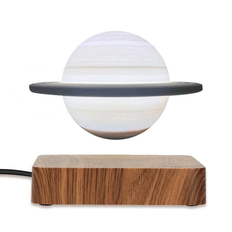 Levitating Saturn Lamp Bowlift