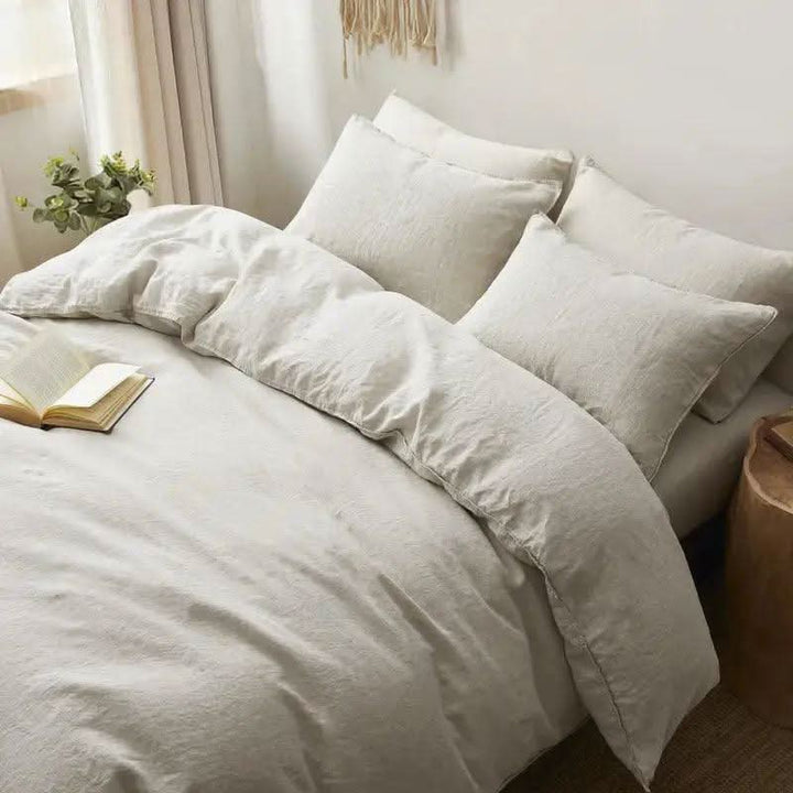 BowLift | Lightweight Linen Duvet Cover – Breathable All‑Season Bedding
