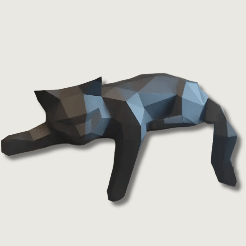 BowLift | Modern Decorative Cat Figurine for Home Interiors