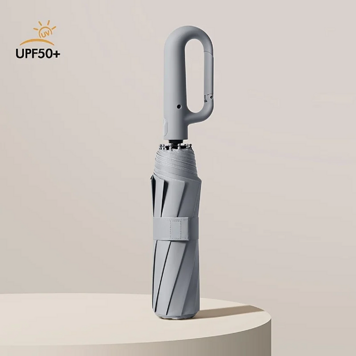 BowLift | Wind-Resistant Automatic Folding Umbrella with Large Buckle Handle – Compact & Durable