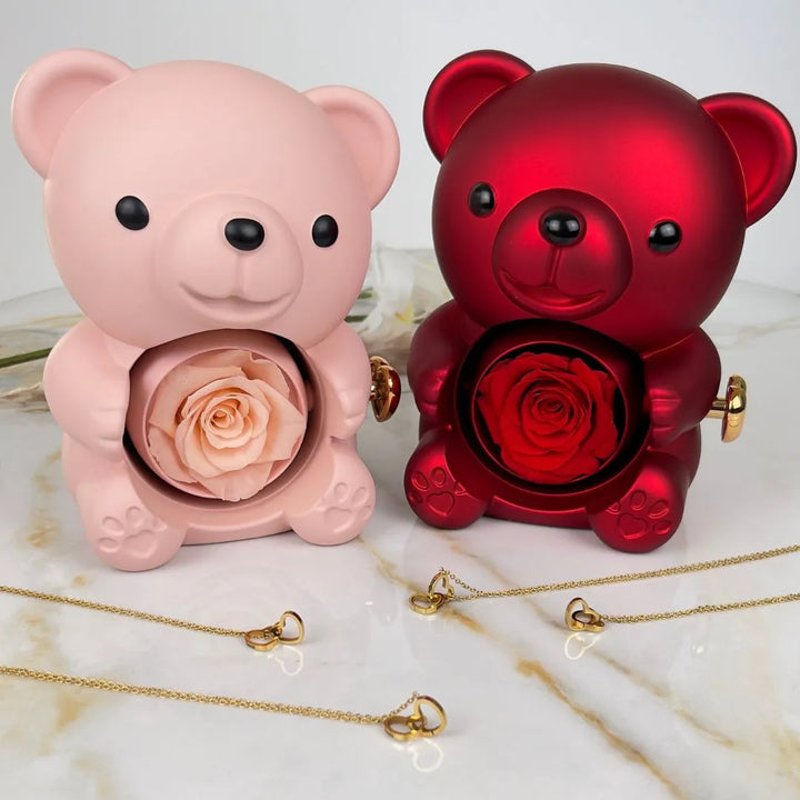 BowLift | RoseTeddy™ Romantic Memory Bear