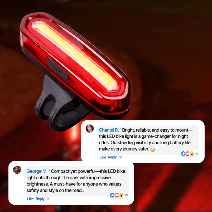 BowLift | Lightup – Rechargeable LED Bicycle Light for Optimal Visibility