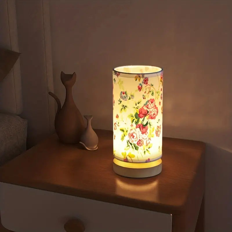 BowLift | Linen-Look Night Lamp - LinoGlow