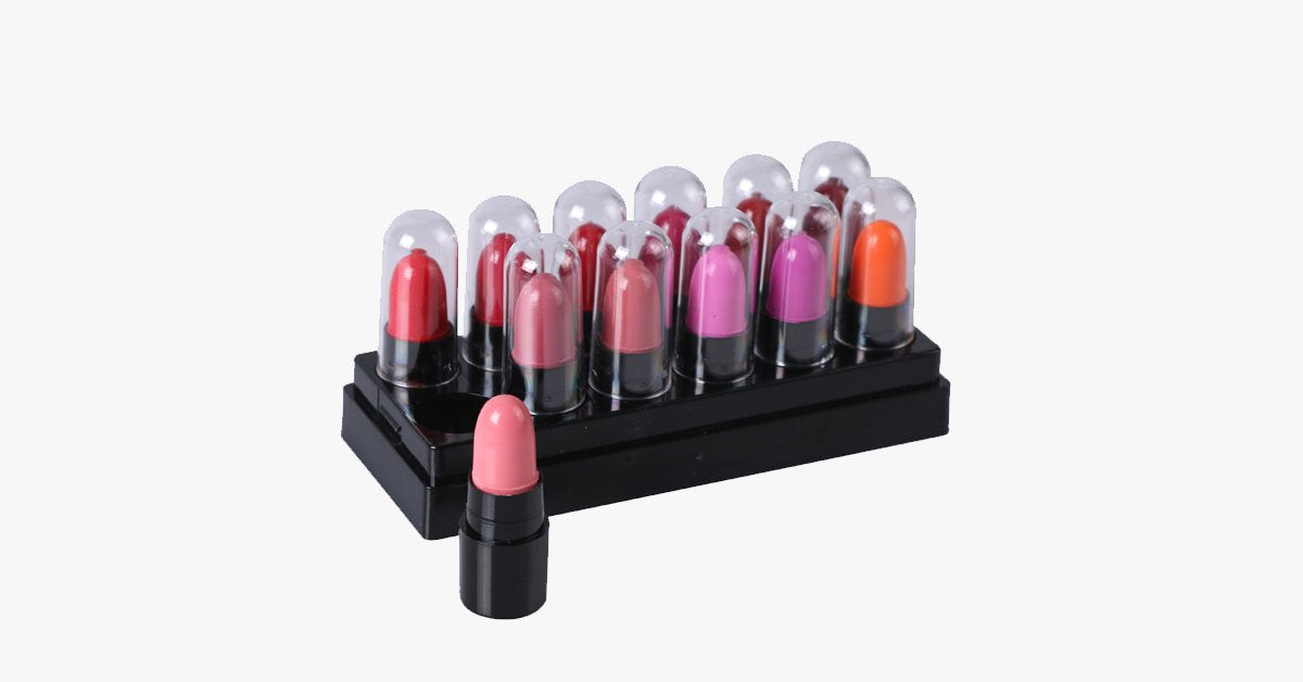 BowLift | 12 Colors Lipstick Set – Prepares you for any occasion