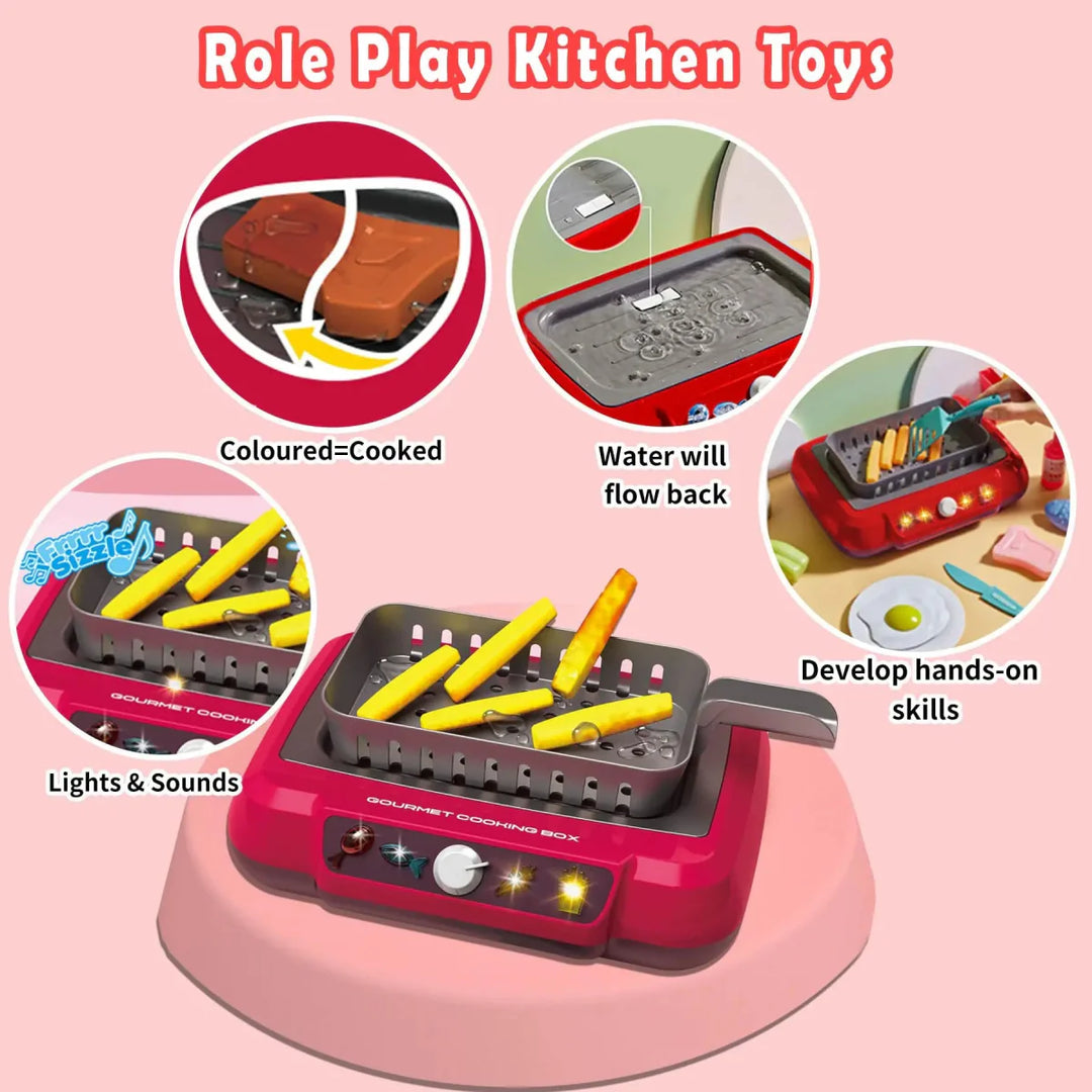 BowLift | LittleChef – Colorful children's kitchen set for imaginative cooking adventures