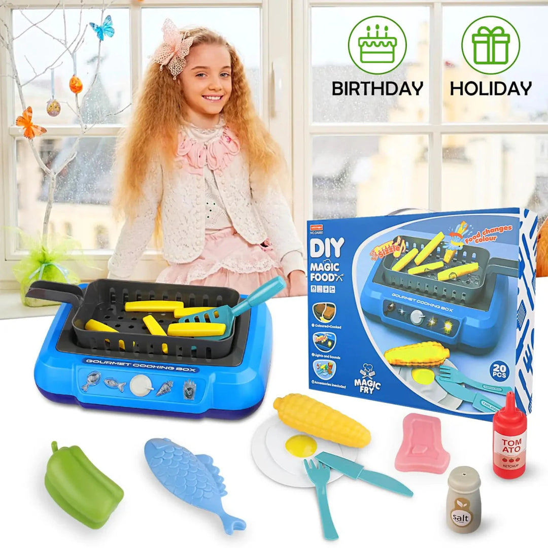 BowLift | LittleChef – Colorful children's kitchen set for imaginative cooking adventures