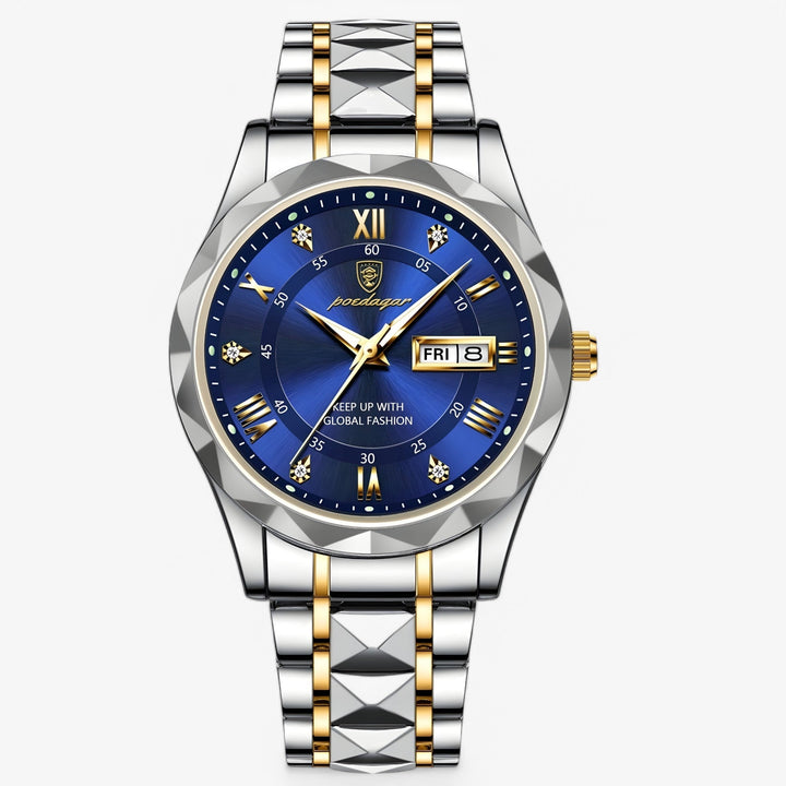 Men's Automatic Watch Classic Leather Band 40mm | Bowlift