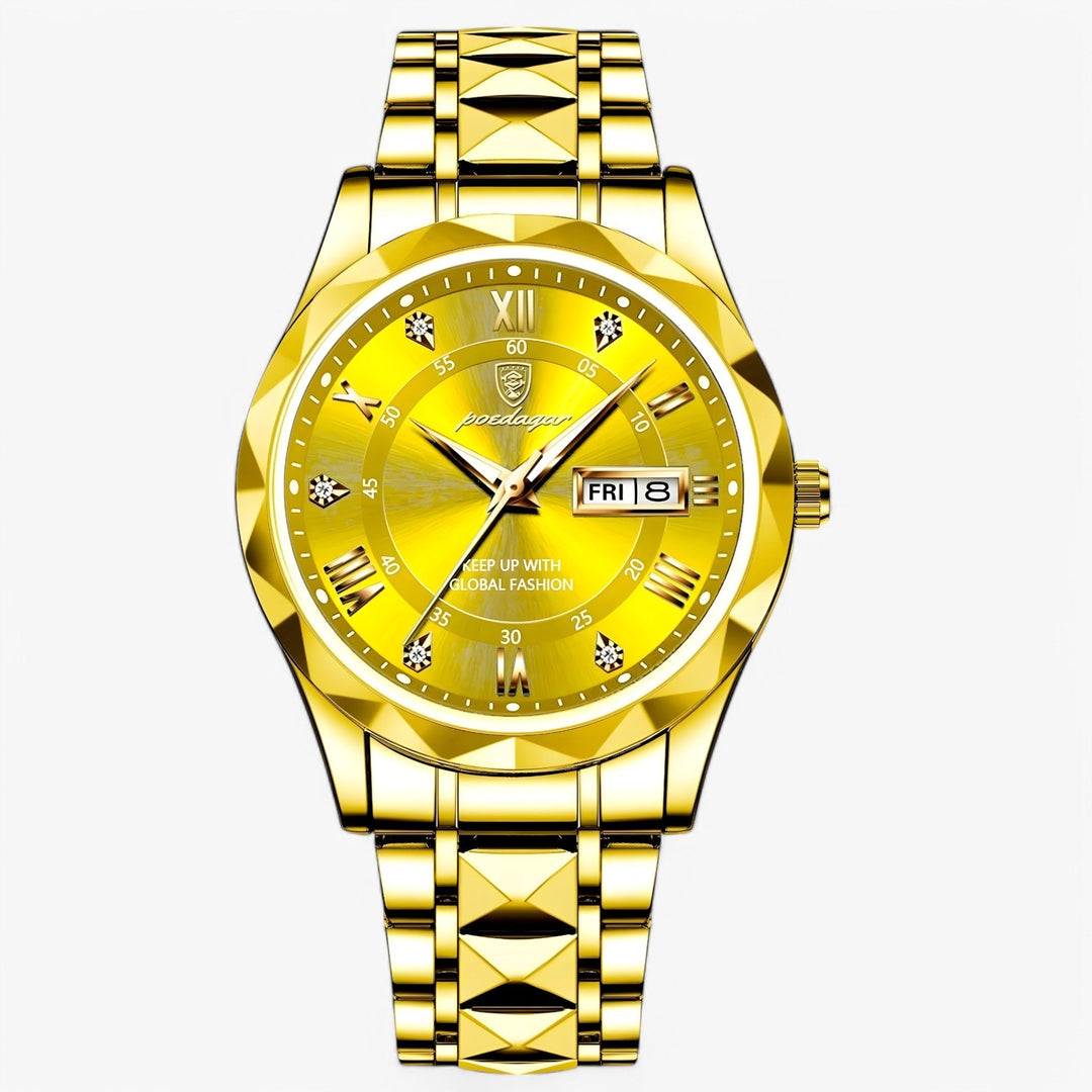 Men's Automatic Watch Classic Leather Band 40mm | Bowlift