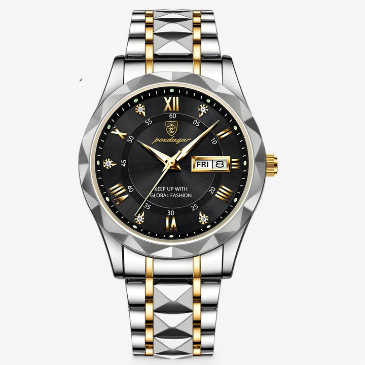 Men's Automatic Watch Classic Leather Band 40mm | Bowlift
