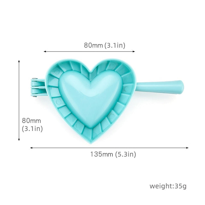 Love Shape Dumpling Mold Plastic Mold Large Kitchen Accessories | Bowlift