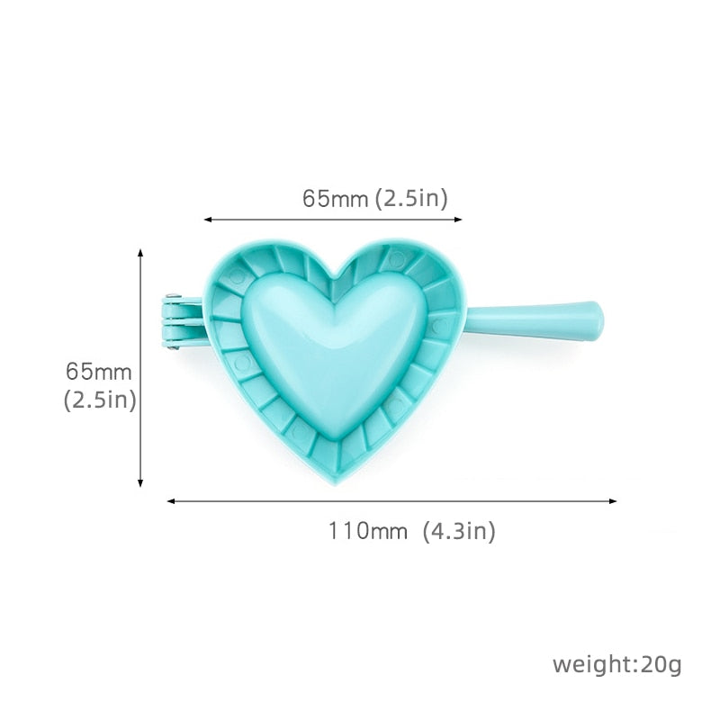 Love Shape Dumpling Mold Plastic Mold Large Kitchen Accessories | Bowlift