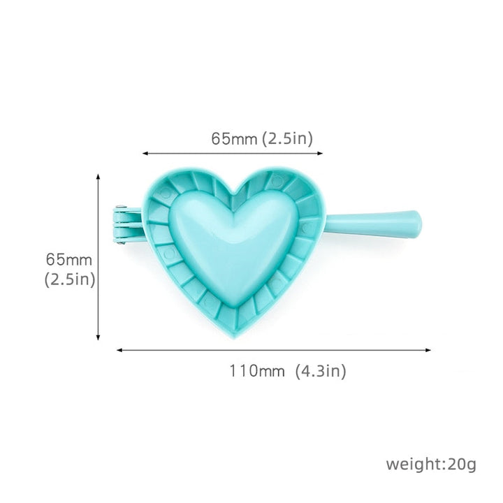 Love Shape Dumpling Mold Plastic Mold Large Kitchen Accessories | Bowlift