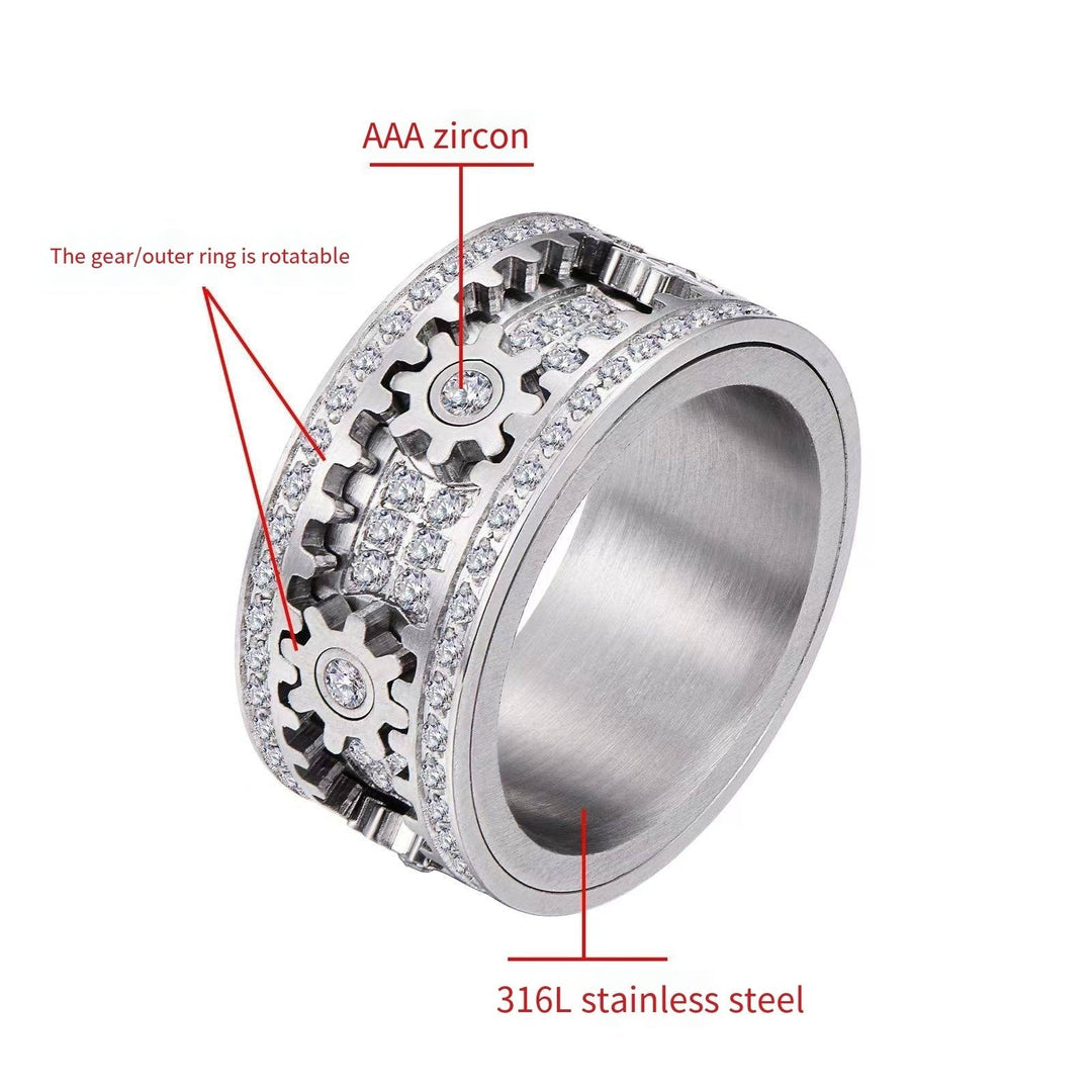 BowLift | Lucky Turn Zircon Ring