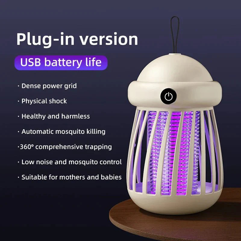 BowLift | SilentZap – Silent UV Mosquito Killer Lamp for Indoor & Outdoor Use