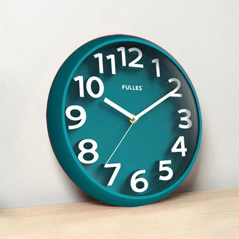 BowLift | Modern Minimalist Silent Wall Clock 12 Inch