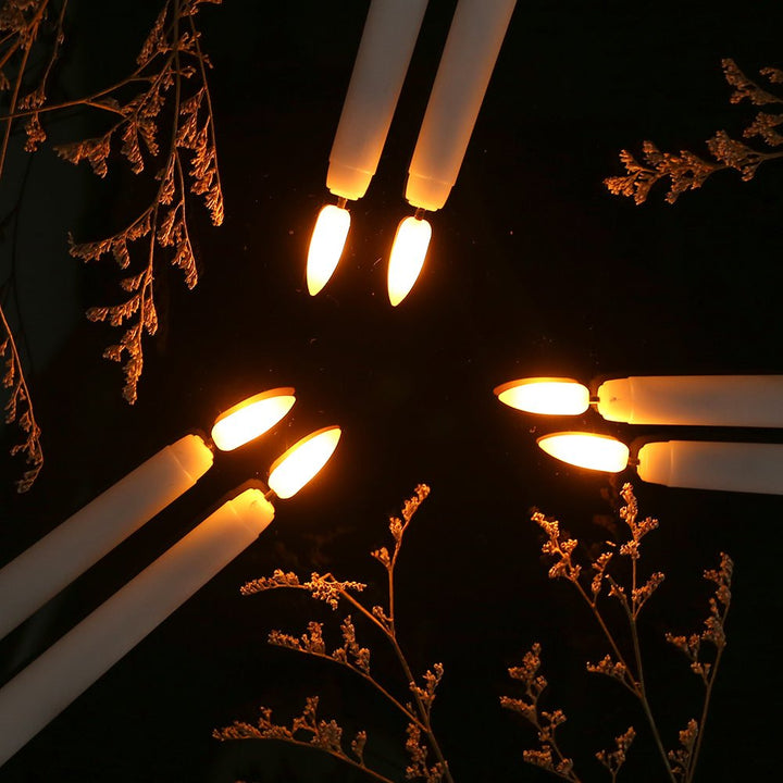 BowLift | FLAMORA – LED Taper Candles with Remote & Timer