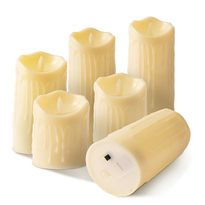 BowLift | LumiFlame – LED Candles with Realistic Flickering Light
