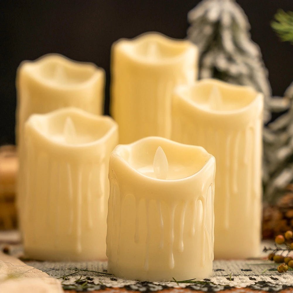 BowLift | LumiFlame – LED Candles with Realistic Flickering Light