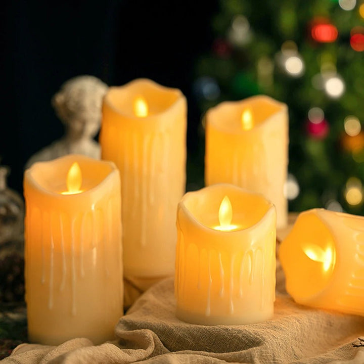BowLift | LumiFlame – LED Candles with Realistic Flickering Light