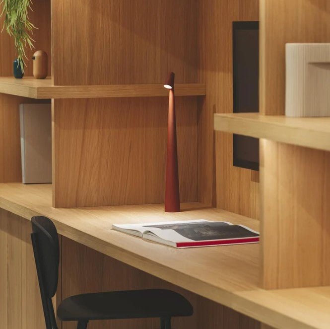 Cable lamp in Scandinavian style – Minimalistic LED light, rechargeable and portable | Bowlift