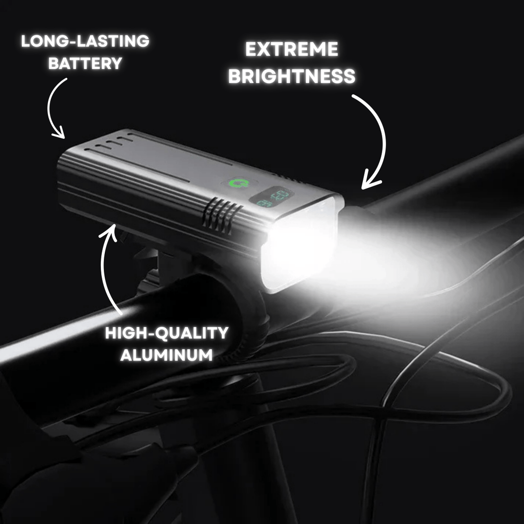 BowLift | ROADGLOW X – 5000 Lumen Bike Light with 12 LEDs & USB-C Rechargeable Battery
