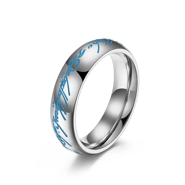 BowLift | Luminous Engraved Ring – Glow-in-the-Dark Jewelry for Positivity & Happiness