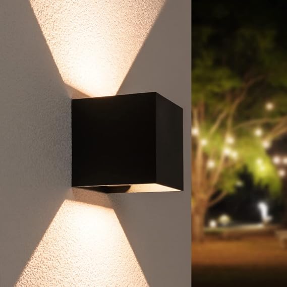 BowLift | LuxeLumen Waterproof Wall Lamp | Adjustable beam angle for optimal lighting