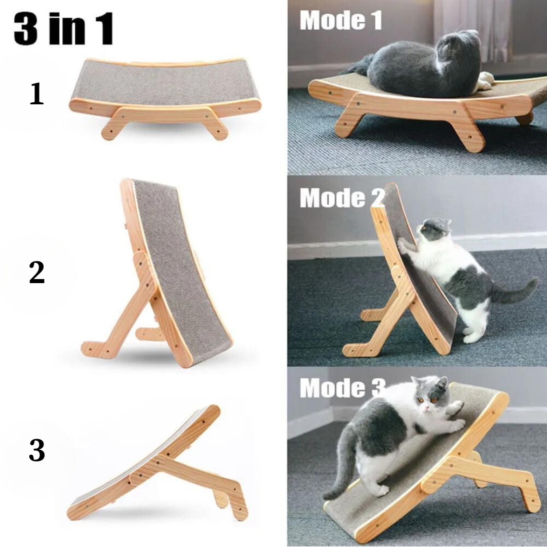 Luna Cat Scratch Bed Bowlift