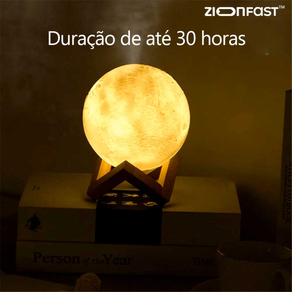 BowLift | Humidifier and 3D Moon Lamp - Zion™