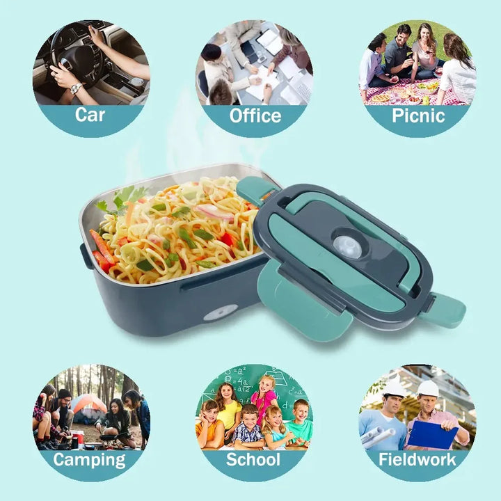 BowLift | Electric Heating Stainless Steel Lunch Box