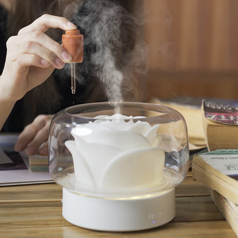BowLift | Luxe Aroma Diffuser with LED Lighting - AromaGlow