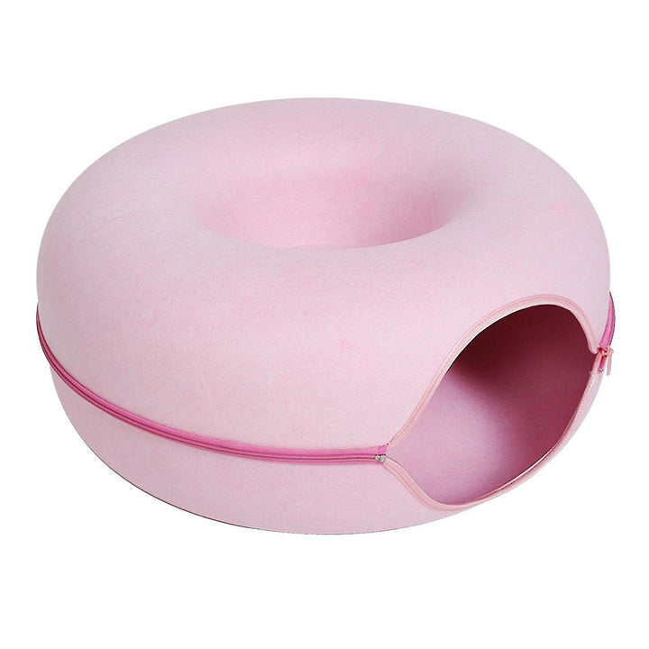 Luxe Cat Bed and Playhouse - WhiskerNest Bowlift
