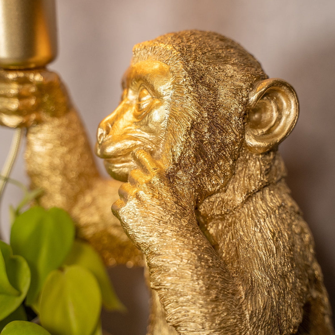 BowLift | Luxe GoldenChimp Table Lamp