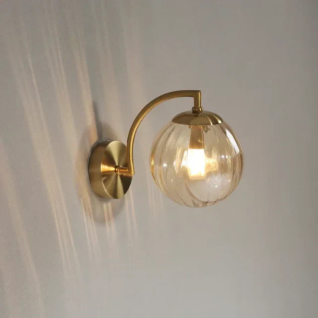 BowLift | Luxe Modern Glass Wall Light - CrystalGlow