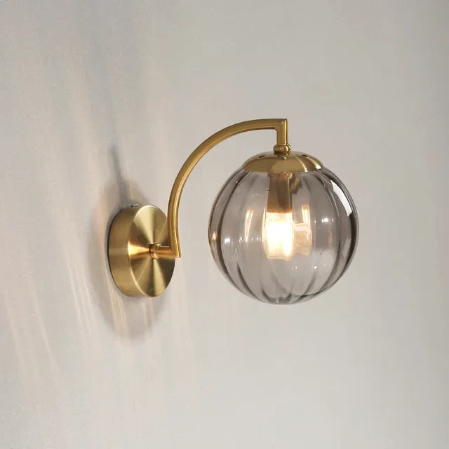 BowLift | Luxe Modern Glass Wall Light - CrystalGlow